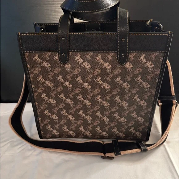 Coach Black and Brown Messenger Bag - Picture 2 of 4